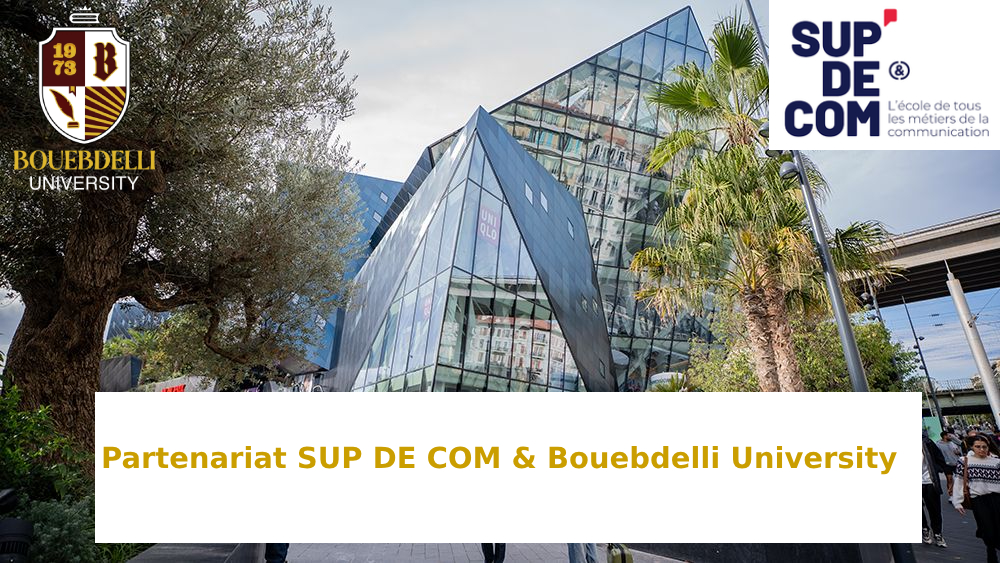 partenariat SUP DE COM et Bouebdelli University