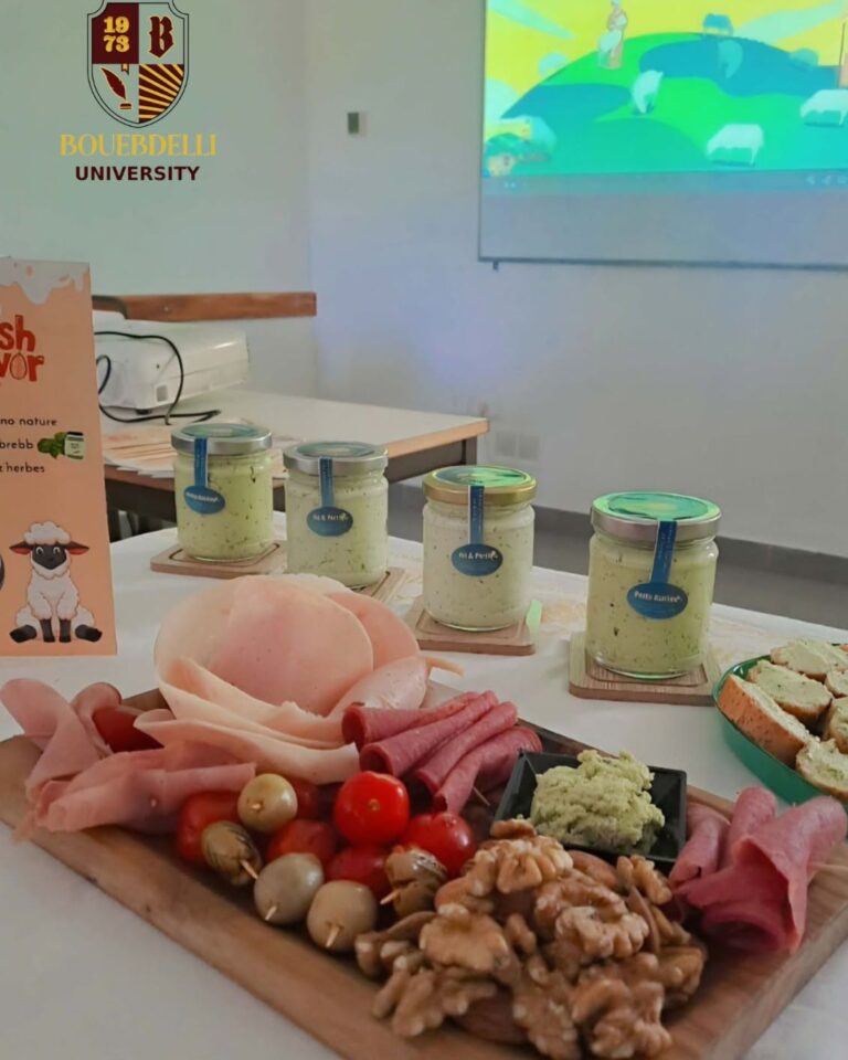 📸✨ Retour en photos sur les réalisations des étudiants de la 4ème année Ingénieur Industrie Alimentaire